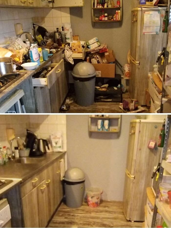Kitchen cleaning